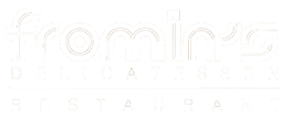 Fromin's Delicatessen & Restaurant logo top